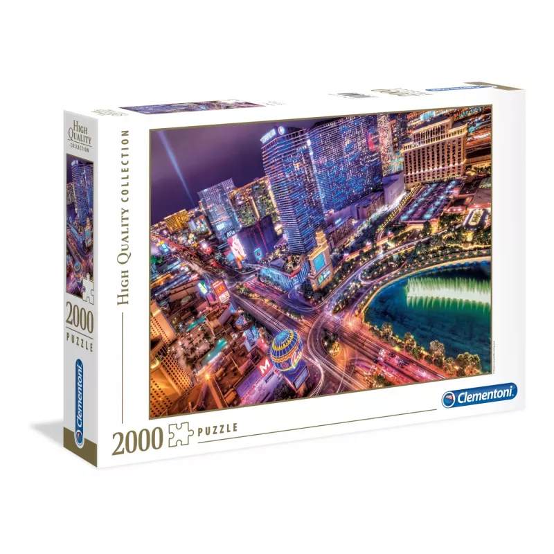 Clementoni Las Vegas dėlionė 2000 vnt. Miestas