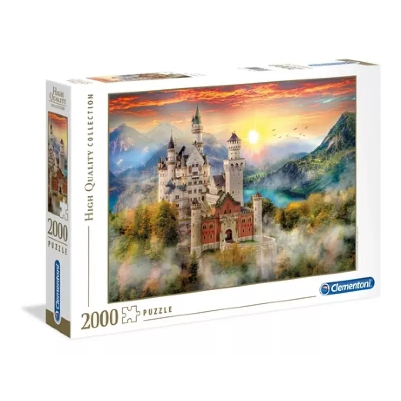 Clementoni Neuschwanstein Contour dėlionė 2000 vnt. Miestas