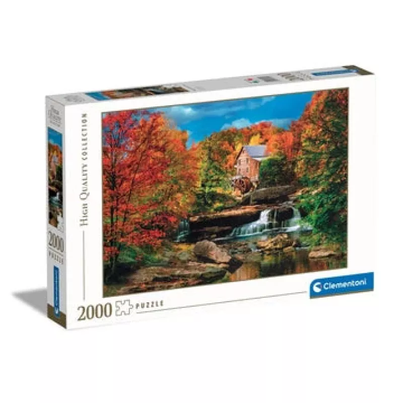 Clementoni Glade creek grist mill Jigsaw puzzle 2000 vnt. Fauna