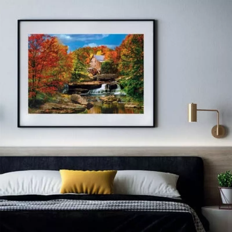 Clementoni Glade creek grist mill Jigsaw puzzle 2000 vnt. Fauna