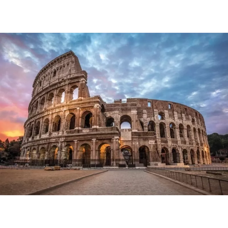 Clementoni Coliseum Sunrise, 3000 vnt., Pastatai, 10 metų