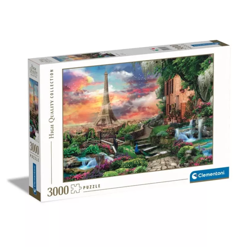 Clementoni Paris Dream, 3000 vnt., Kraštovaizdis, 10 m.