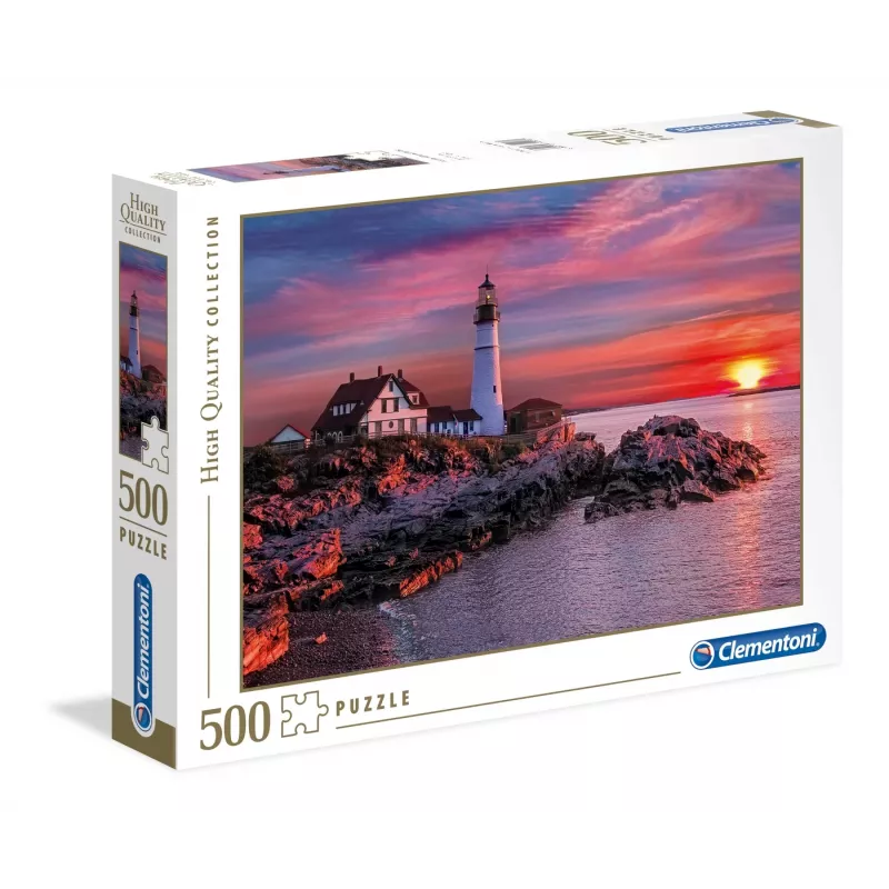 Clementoni Portland Head Light - 500 vnt. - High Quality Collection