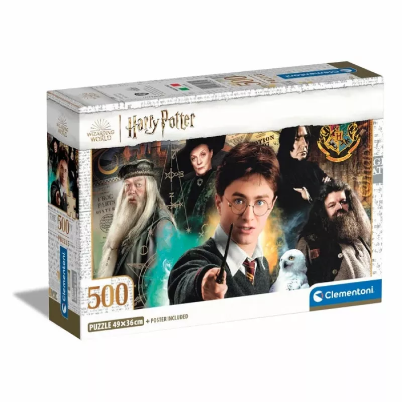 Clementoni Wizarding world Harry Potter dėlionė 500 vnt. Televizija/filmai