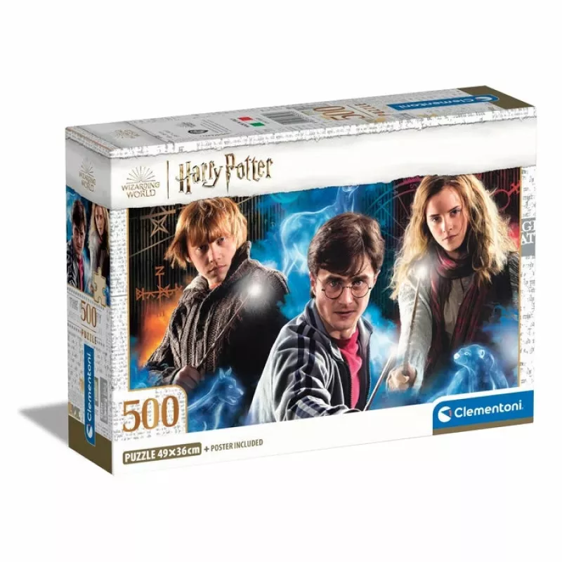 Clementoni Wizarding world Harry Potter Dėlionė 500 vnt. Televizija/filmai