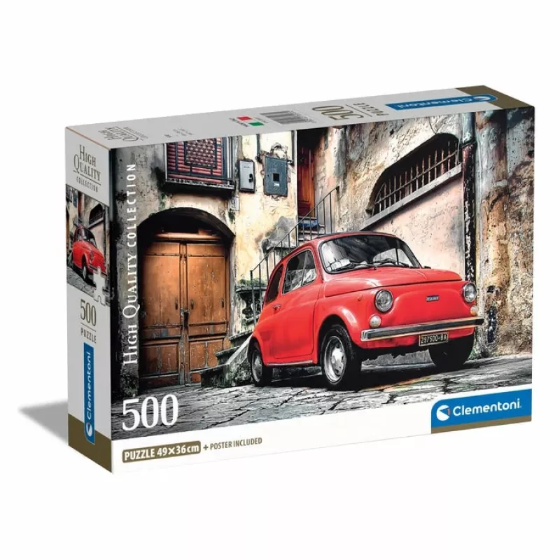 Clementoni High Quality Collection Cinquecento dėlionė 500 vnt. Transporto priemonės