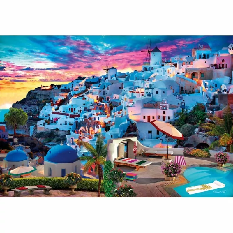 Clementoni High Quality Collection Greece View dėlionė 500 vnt. Peizažas