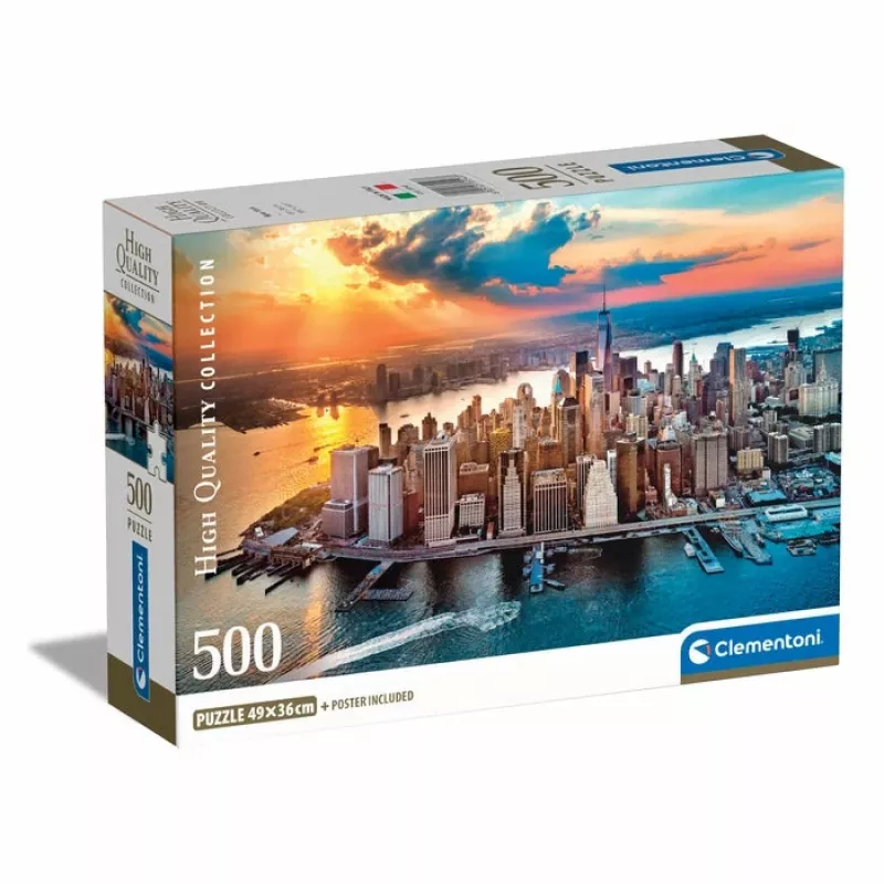 Clementoni High Quality Collection New York dėlionė 500 vnt. Kraštovaizdis