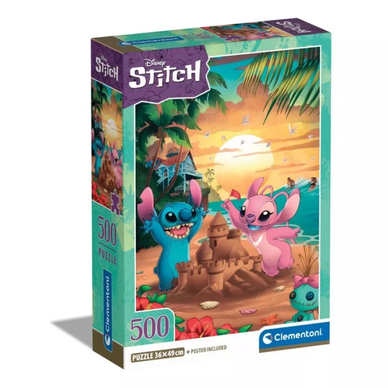 Clementoni 35547 dėlionė 500 dalių Animacija