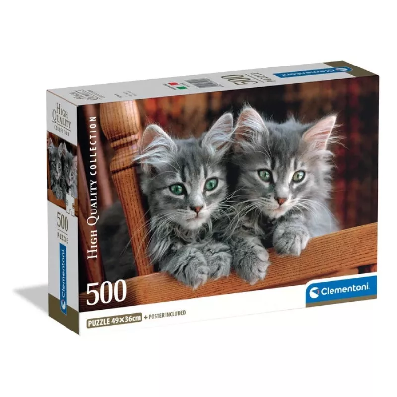 Clementoni High Quality Collection 35580 dėlionė Dėlionė 500 vnt. Gyvūnai