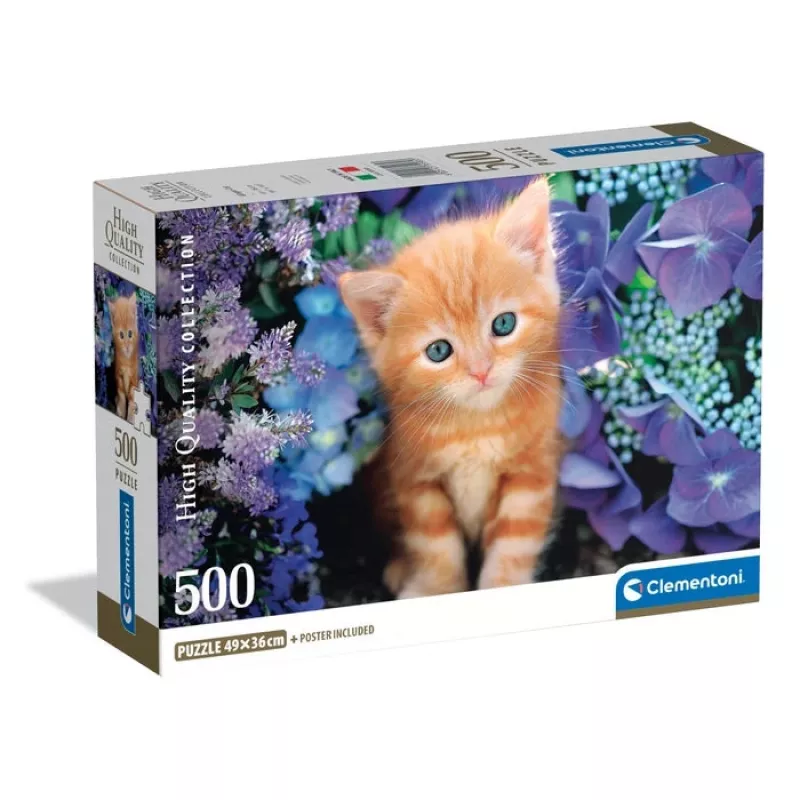 Clementoni High Quality Collection 35585 dėlionė Jigsaw puzzle 500 vnt. Gyvūnai