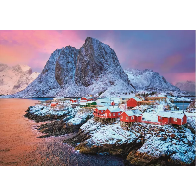 Clementoni 500 vnt. CB HQC Hamnoy Village, 14 m. Clementoni 500 vnt. CB HQC Hamnoy Village. Rekomenduojamas amžius (min.): 14 m.