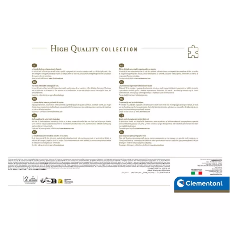 Clementoni High Quality Collection 36534 dėlionė Dėlionė 6000 vnt. Miestas