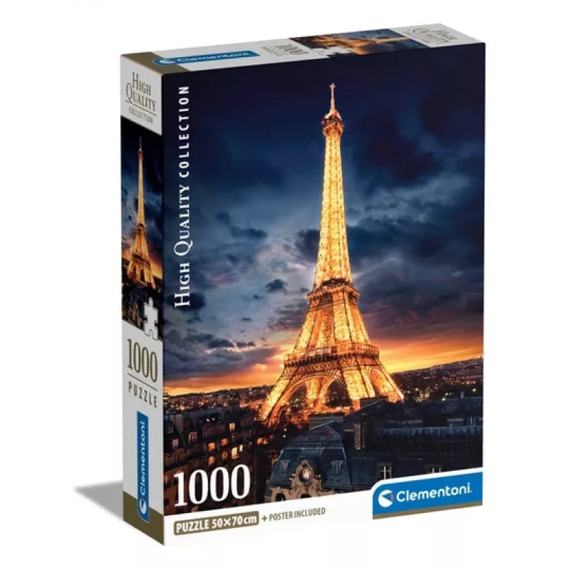 Clementoni 39703 dėlionė 1000 vnt. Miestas