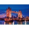 Clementoni Tower Bridge At Night Jigsaw puzzle 1000 vnt. Pastatai