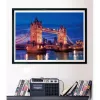 Clementoni Tower Bridge At Night Jigsaw puzzle 1000 vnt. Pastatai