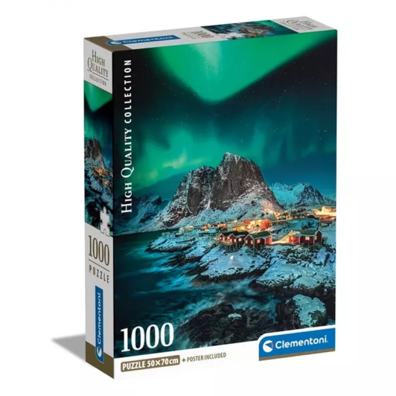 Clementoni Lofoten Islands dėlionė 1000 vnt. Žiema