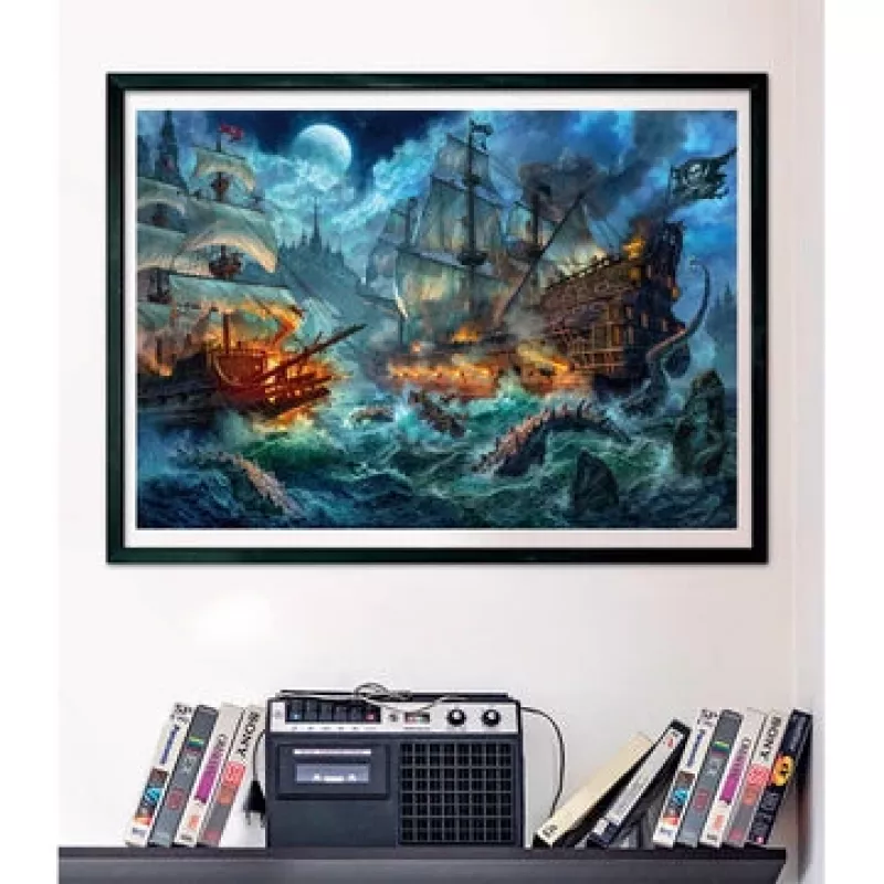 Clementoni Pirates Battle dėlionė 1000 vnt. Kita