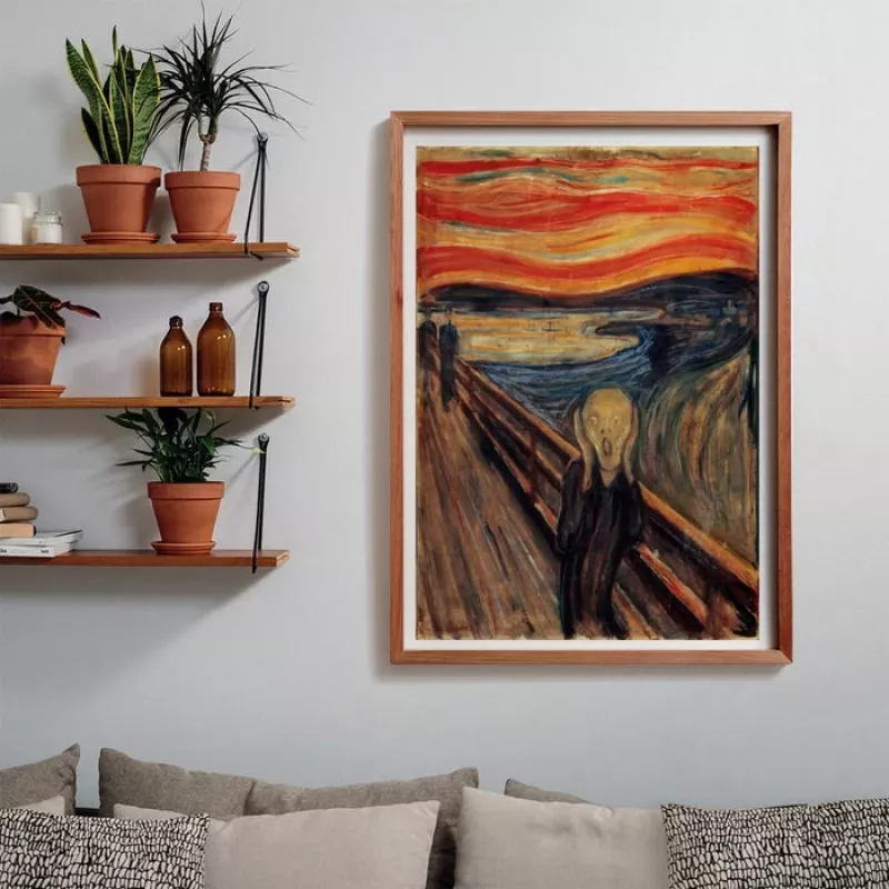 Clementoni Museum Collection Munch The Scream Dėlionė 1000 vnt. Menas