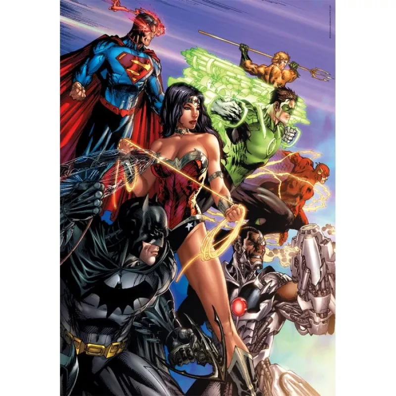 Clementoni DC Comics dėlionė 1000 vnt.