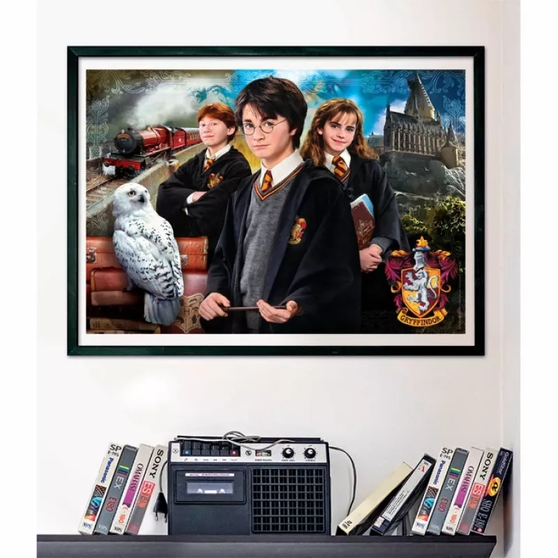 Dėlionė Clementoni Wizarding world Harry Potter, 1000 vnt., Televizija / filmai
