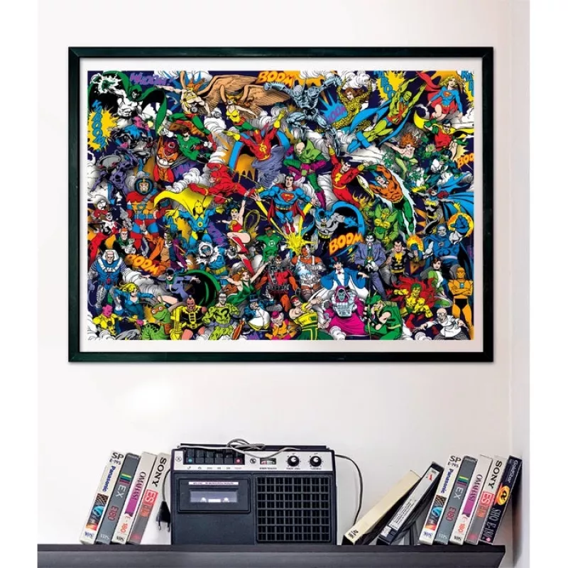 Clementoni DC Comics Impossible dėlionė 1000 vnt.