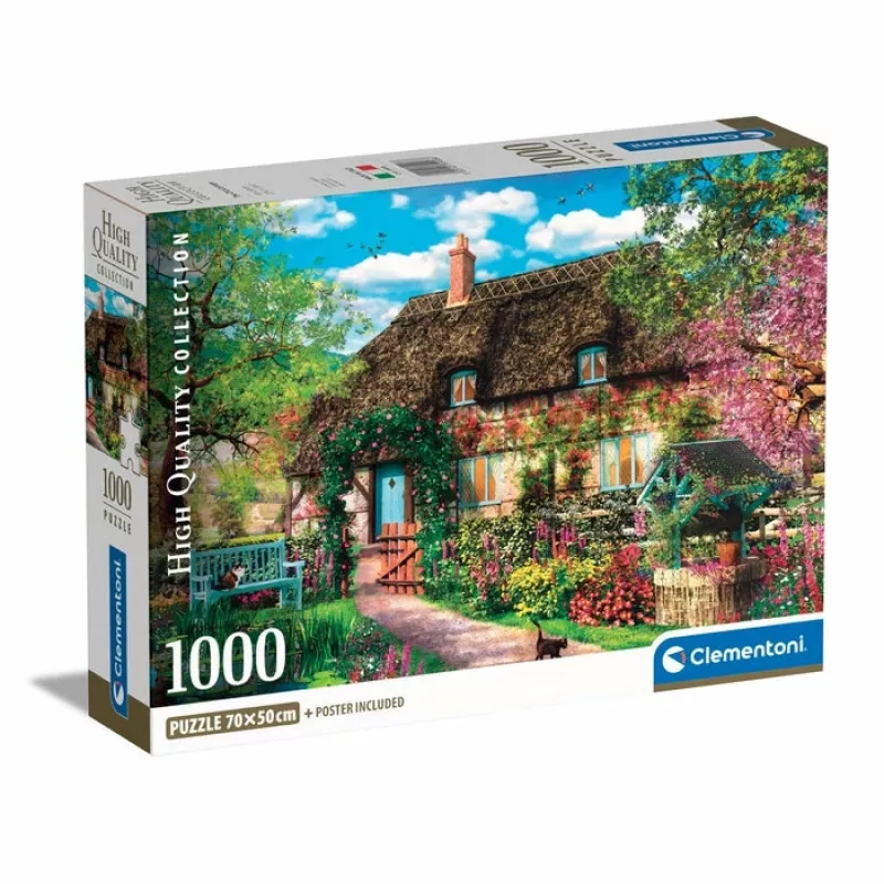 Clementoni High Quality Collection The Old Cottage dėlionė 1000 vnt. Menas