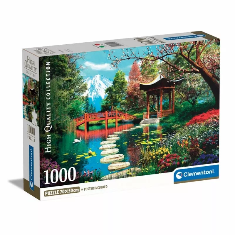 Clementoni High Quality Collection Fuji Garden dėlionė 1000 vnt. Kraštovaizdis