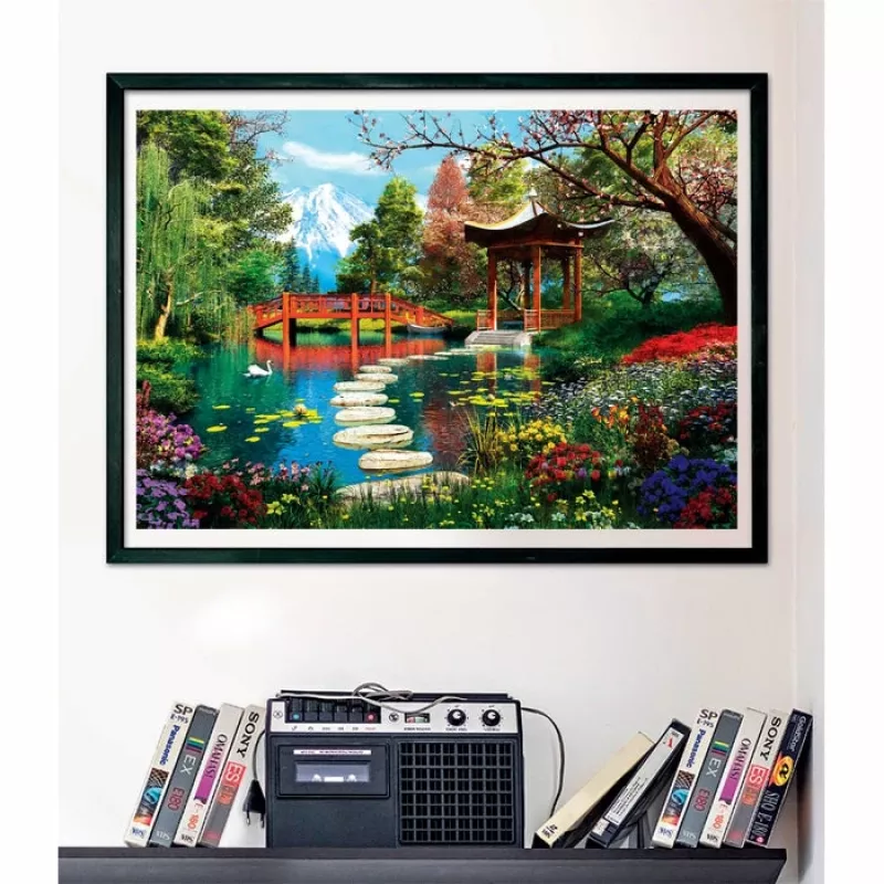 Clementoni High Quality Collection Fuji Garden dėlionė 1000 vnt. Kraštovaizdis