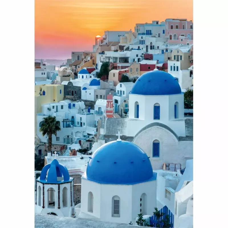 Clementoni High Quality Collection Santorini dėlionė 1000 vnt. kraštovaizdis