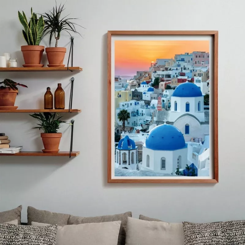 Clementoni High Quality Collection Santorini dėlionė 1000 vnt. kraštovaizdis