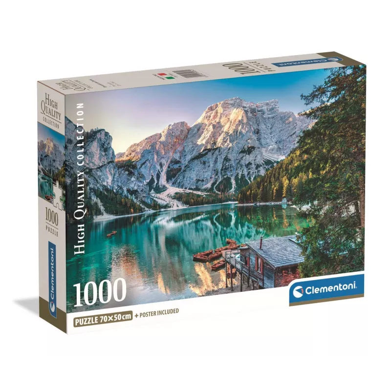 Clementoni 1000 vnt. CB HQC Emerald Lake Braies