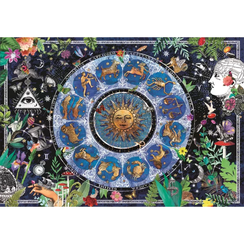 Clementoni 1000 vnt. CB HQC astrologinė diagrama, 14 metų Clementoni 1000 vnt. CB HQC astrologinė diagrama. Rekomenduojamas amžius (min.): 14 metų