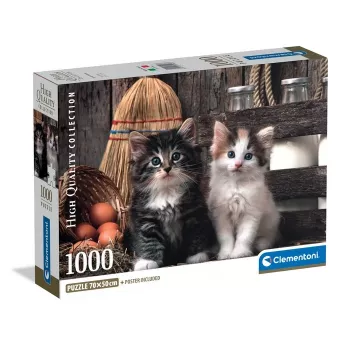 Clementoni High Quality Collection 39943 dėlionė Dėlionė 1000 vnt. Gyvūnai