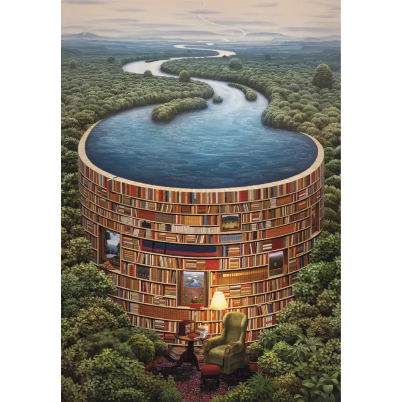 Clementoni 1000 vnt. CB Aukštos Kokybės Kolekcija Bibliodame