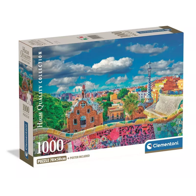 Clementoni 1000 vnt. CB Park Guell Barcelona
