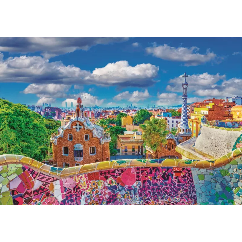 Clementoni 1000 vnt. CB Park Guell Barcelona