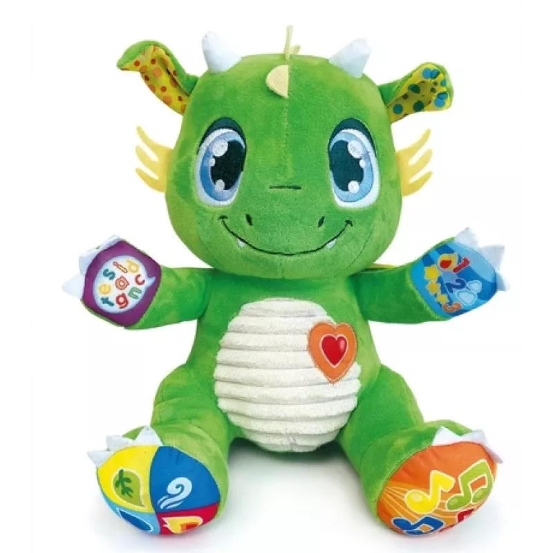 Clementoni Baby Dragon, 0,6 m., garsinis, įvairiaspalvis