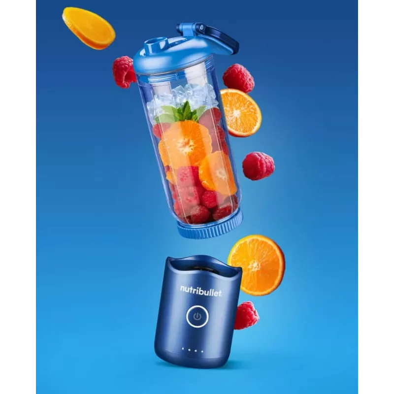 NutriBullet NBP013BL 0,59 L nešiojamasis plaktuvas Mėlynas