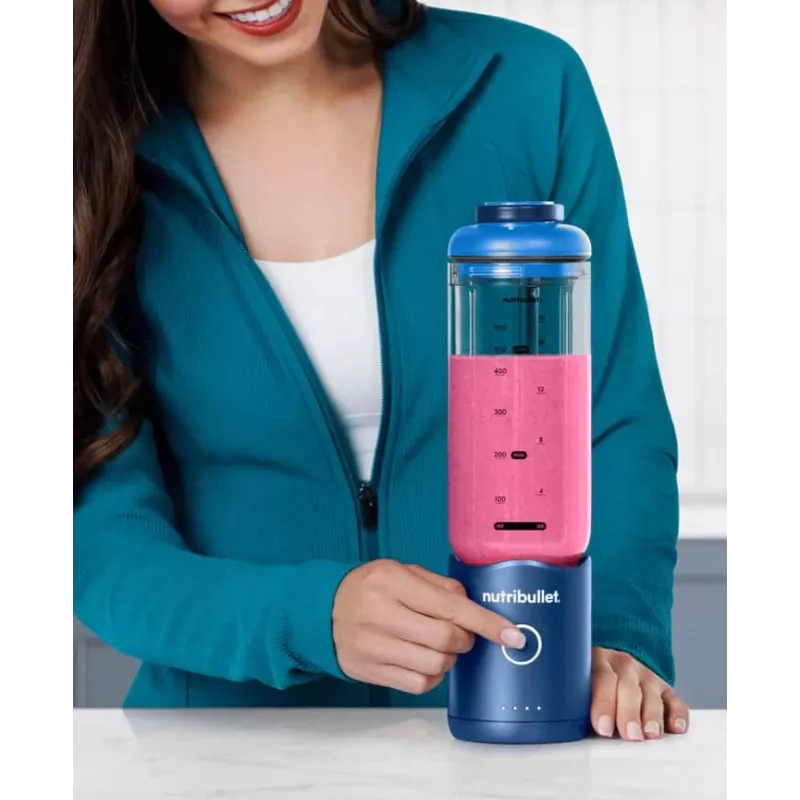 NutriBullet NBP013BL 0,59 L nešiojamasis plaktuvas Mėlynas