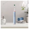 Oral-B Pro 3 3000 Cross Suaugusiems skirtas sukamojo-svyruojamojo judesio dantų šepetėlis Mėlynas