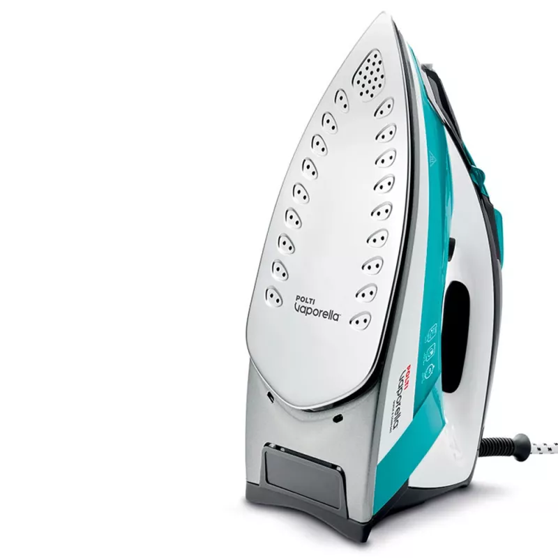 Polti Vaporella Quick & Comfort QC120 garų lygintuvas Nerūdijančio plieno padas 2200 W Juoda, Turkio, Balta