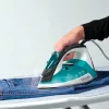 Polti Vaporella Quick & Comfort QC120 garų lygintuvas Nerūdijančio plieno padas 2200 W Juoda, Turkio, Balta