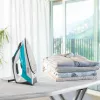 Polti Vaporella Quick & Comfort QC120 garų lygintuvas Nerūdijančio plieno padas 2200 W Juoda, Turkio, Balta