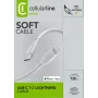 Cellularline Soft kabelis 120 cm - USB-C į Lightning, minkštos lytėjimo dangos USB-C į Lightning kabelis