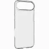 Cellularline Clear Protect - iPhone Air kietas dėklas su guminiais kraštais