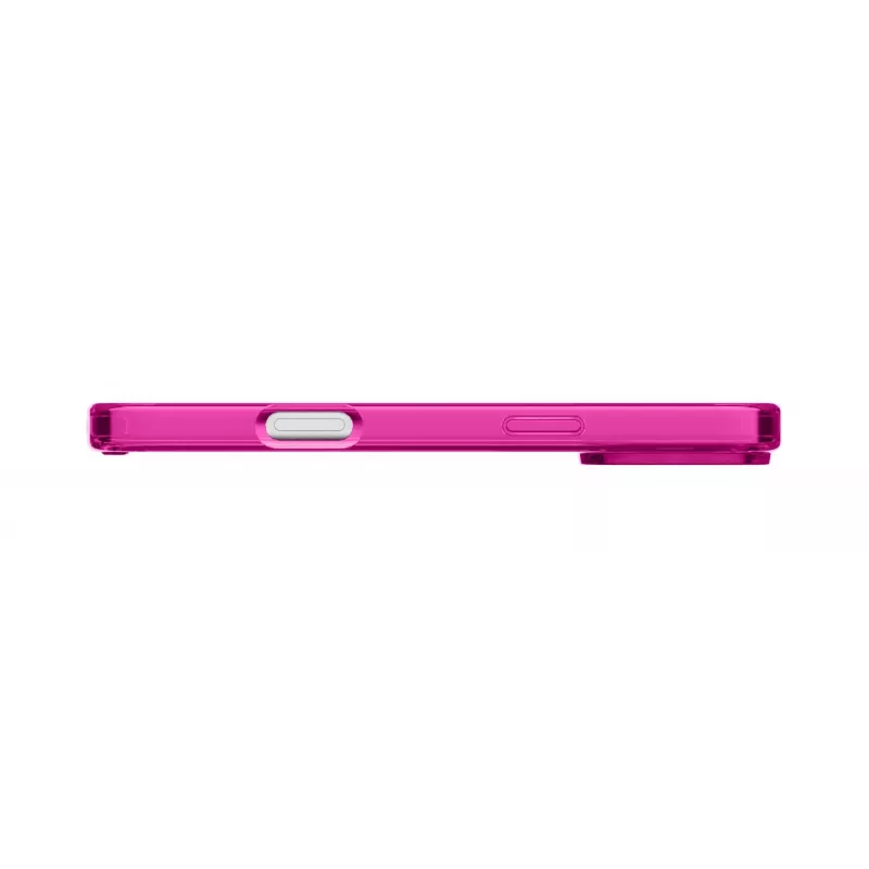 Cellularline Iconic Mag - iPhone 17 Pro permatomas dėklas su spalvotais kraštais, suderinamas su MagSafe ekosistema