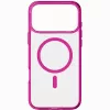 Cellularline Iconic Mag - iPhone 17 Pro permatomas dėklas su spalvotais kraštais, suderinamas su MagSafe ekosistema