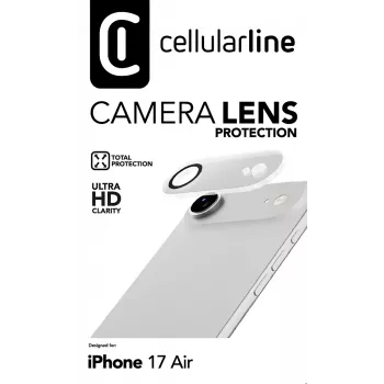 Cellularline kameros lęšio apsauga - iPhone Air apsauga kamerai