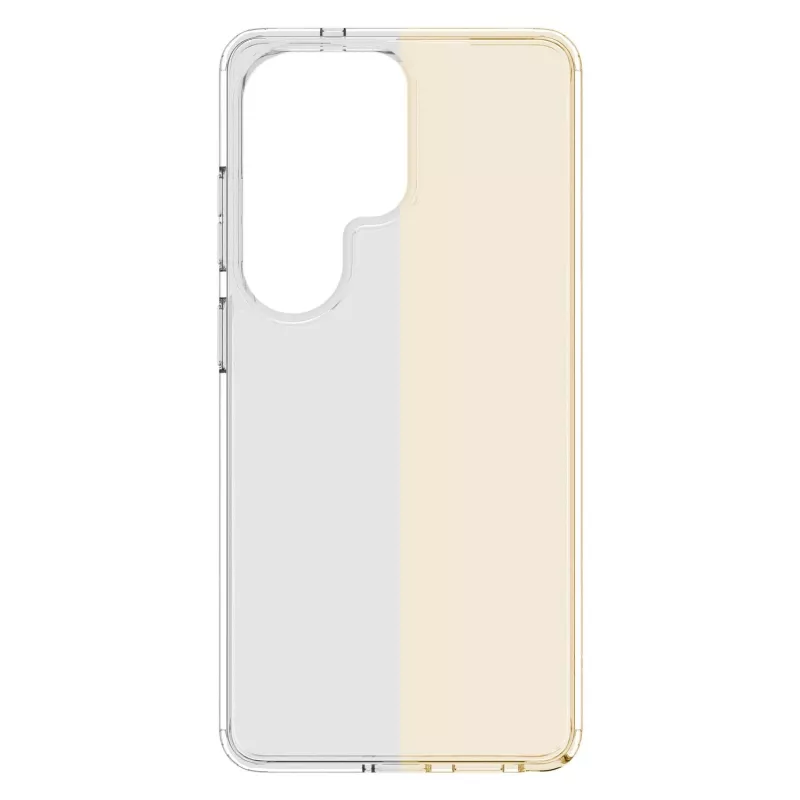 Cellularline Clear Protect - Galaxy S26 Ultra kietas dėklas su guminiais kraštais